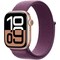 Apple Watch S10 42mm GPS (Rose Gold Alu/Plum sportsloop)