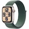 Apple Watch SE 2nd Gen 40mm GPS (Starlight Alu/Lake Green sport loop)