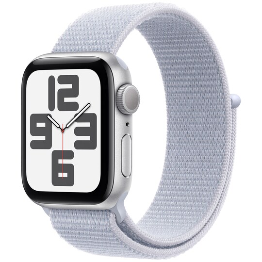 Apple Watch SE 2nd Gen 44mm LTE (Silver Alu/Blue Cloud sport loop)