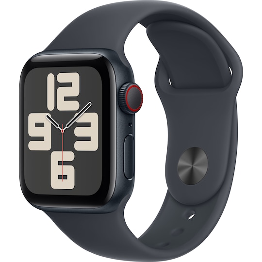 Apple Watch SE 2nd Gen 40mm LTE (Midnight Alu/Midnight sport band S/M)