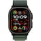 Apple Watch Ultra 2 49mm GPS+CEL (Black Titanium/Dark Green Alpine Loop) L