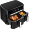 OBH Nordica XXL Dual Easy Fry airfryer AG9428S0 (sort)