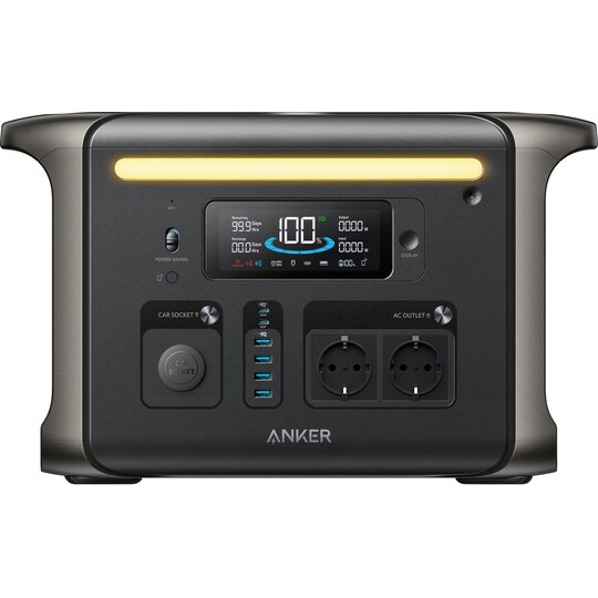 Anker Solix F1500 1.536Wh Bærbar Strømstation