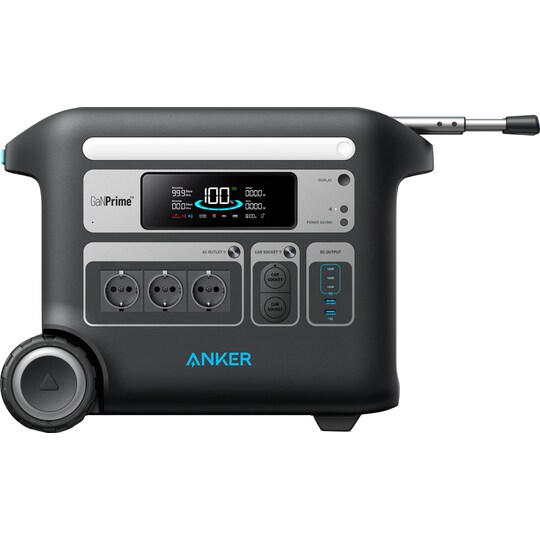 Anker Solix F2000 2.048Wh Bærbar Strømstation