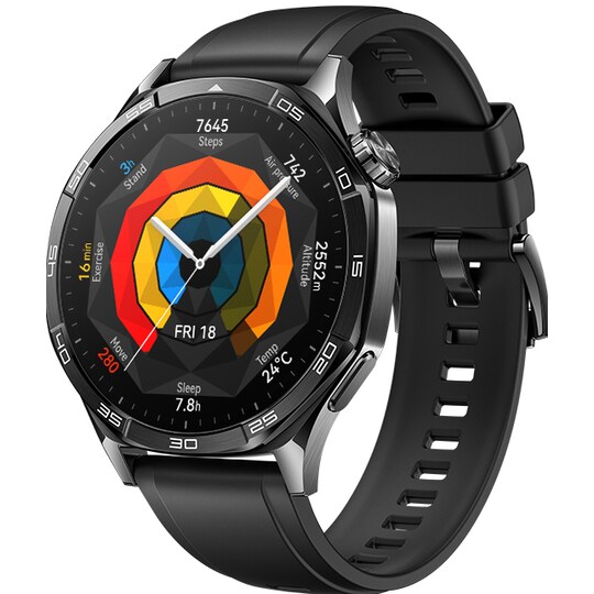 Huawei Watch GT 5 sportsur 46 mm (sort)