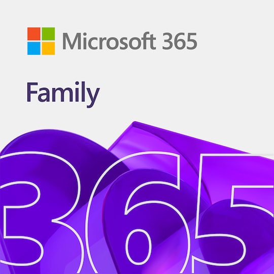 Microsoft 365 Family - Premium Office-apps - 12 måneders abonnement