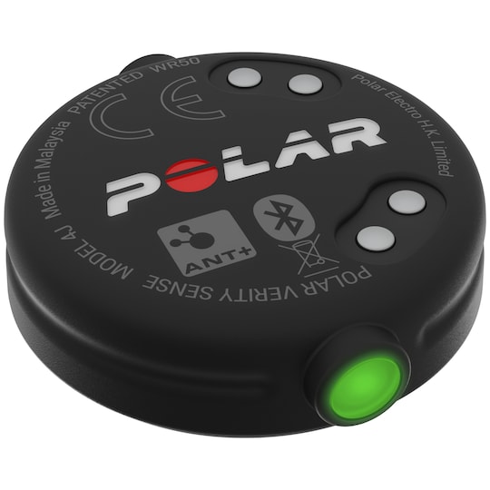 Polar Verity Sense pulsmåler med armbånd (red)