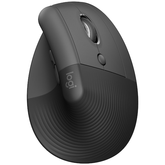 Logitech Lift Vertical trådløs mus (graphite)