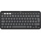 Logitech Pebble Keys 2 K380s trådløst tastatur (Graphite)