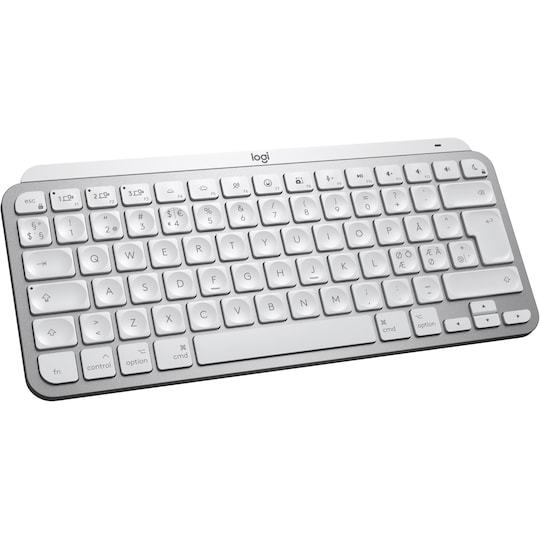 Logitech MX Keys Mini trådløst tastatur til Mac (pale gray)