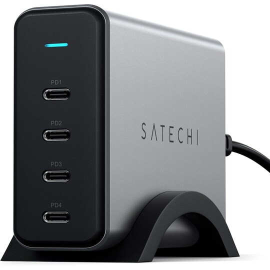 Satechi 165W USB-C 4-Port PD GaN oplader